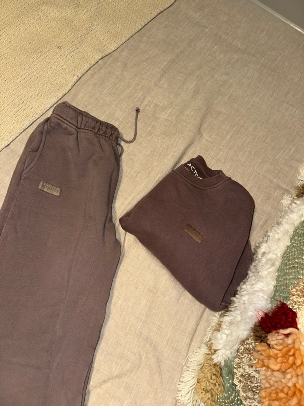 Mauve Set Active matching set